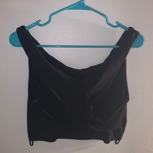 black off the shoulder top